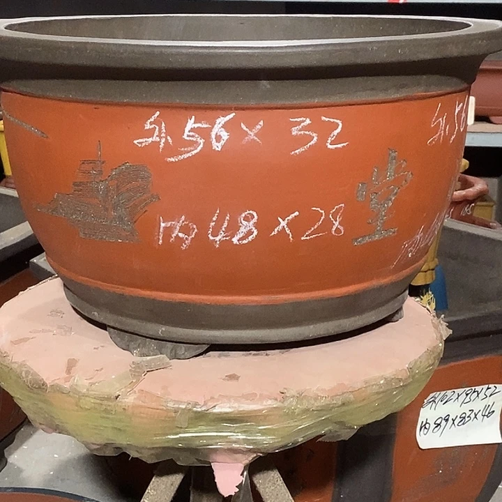 紫砂花盆花盆包邮