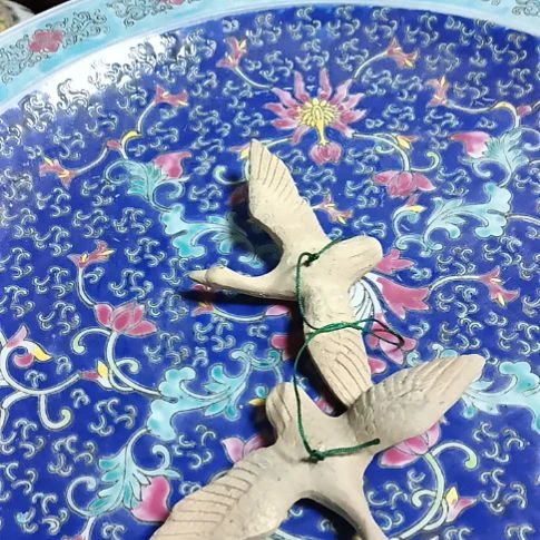 摆件班****化陶瓷摆件不固定一对