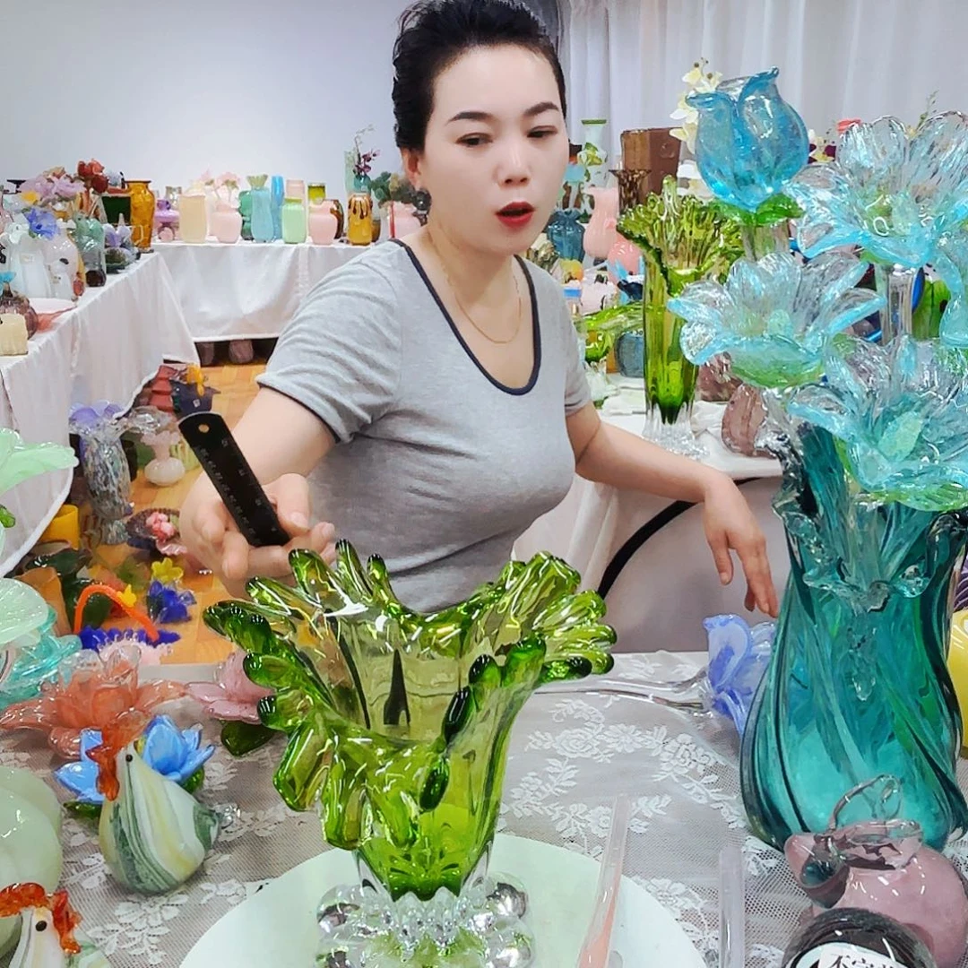 琉璃花瓶花器艺术品
