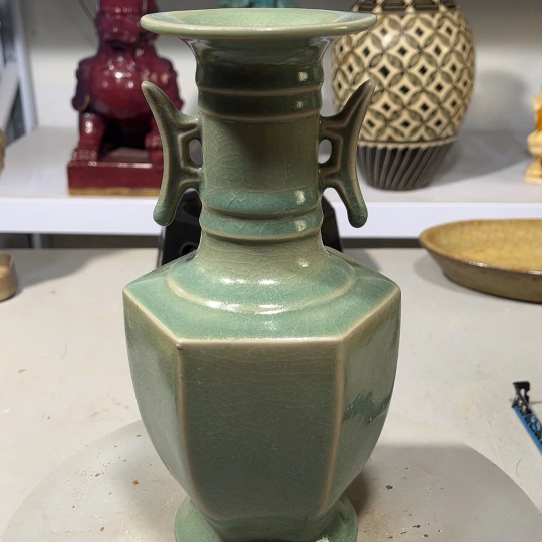 瓶汝窑瓷器品相完美