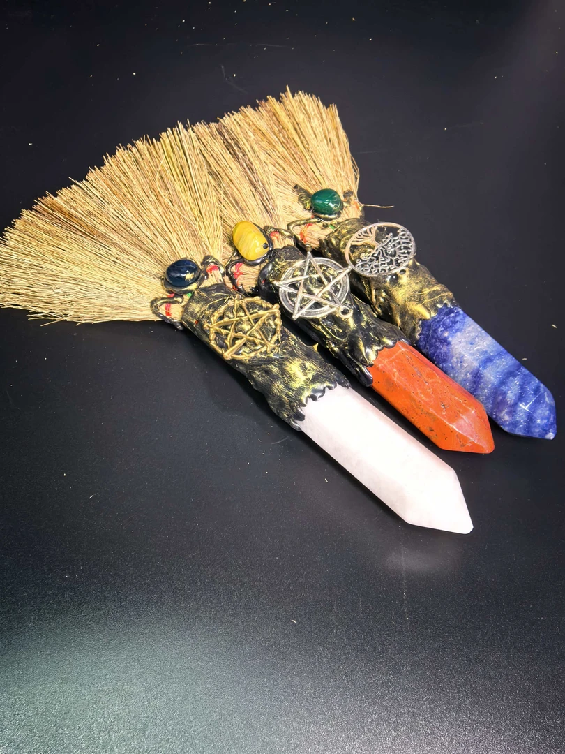 【颜会长甄选】水晶魔法扫帚 DJ-03 多样性发一件