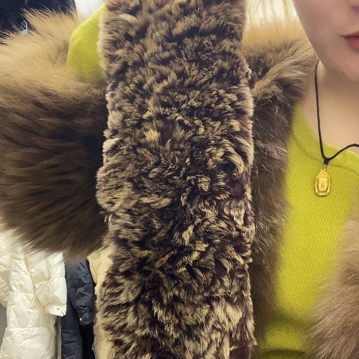 三醋酯纤维围巾4866