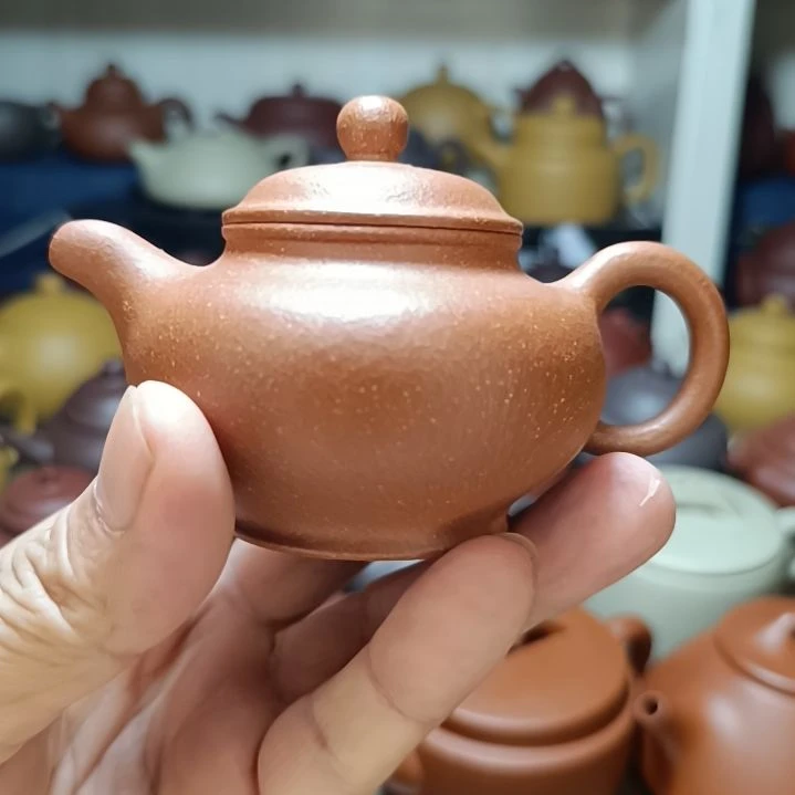 紫砂茶盘原矿降坡粗砂掇只150cc半手工