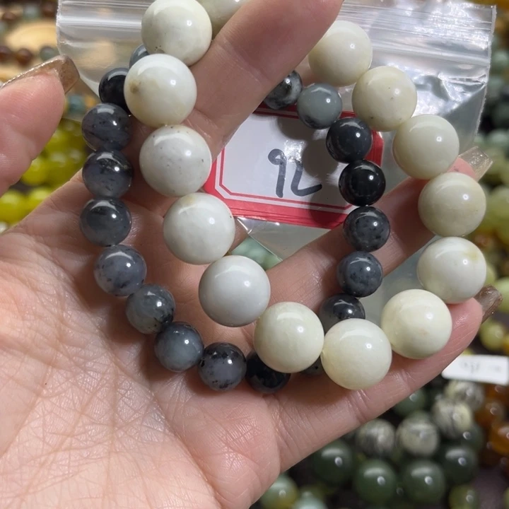 蛇纹石玉未镶嵌手链