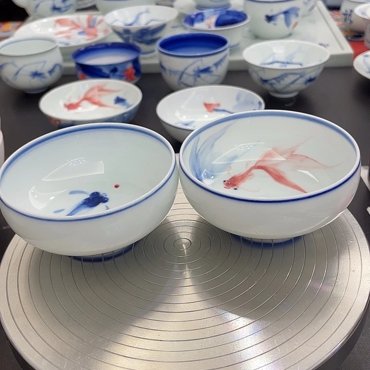 ****吧手工手绘陶瓷作品