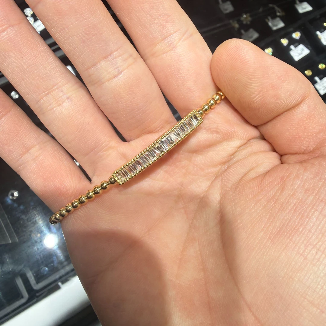 FY  CERO  18K金轻奢时尚百搭经典钻石手链  SZ064