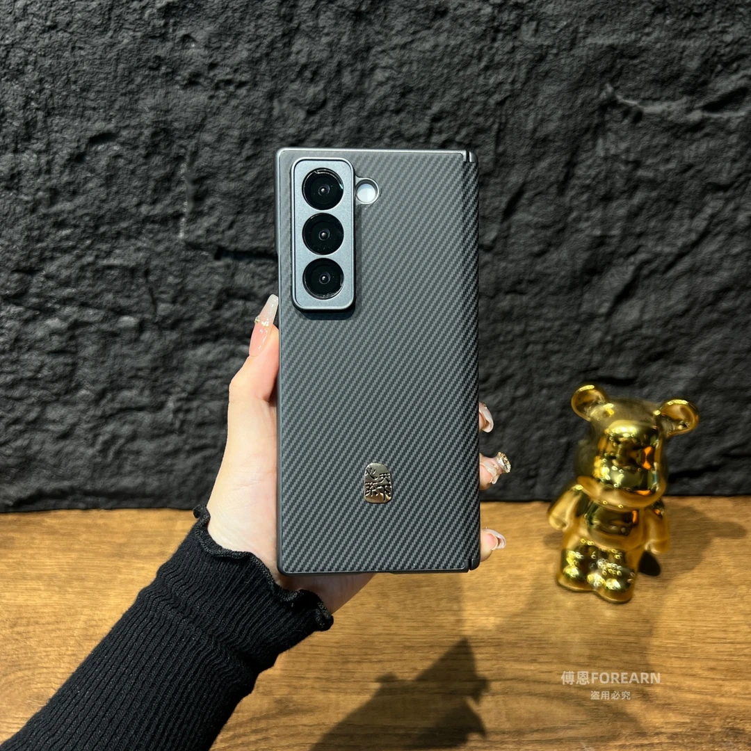 适用于三星W25手机壳fold7折叠屏双中轴超薄后壳ZFold7新款保护套