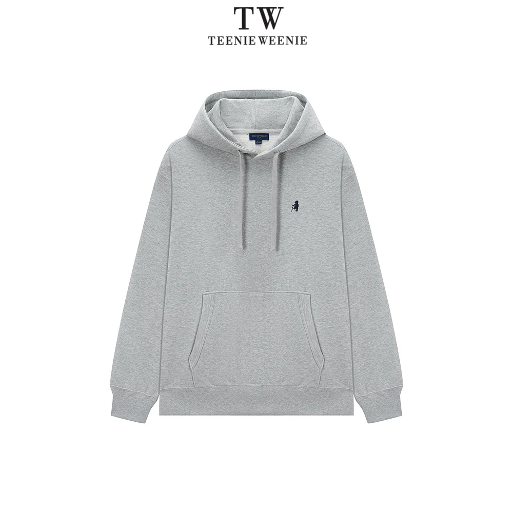 Teenie Weenie小熊男装休闲宽松软糯柔软舒适毛圈卫衣TNMW25EC01S