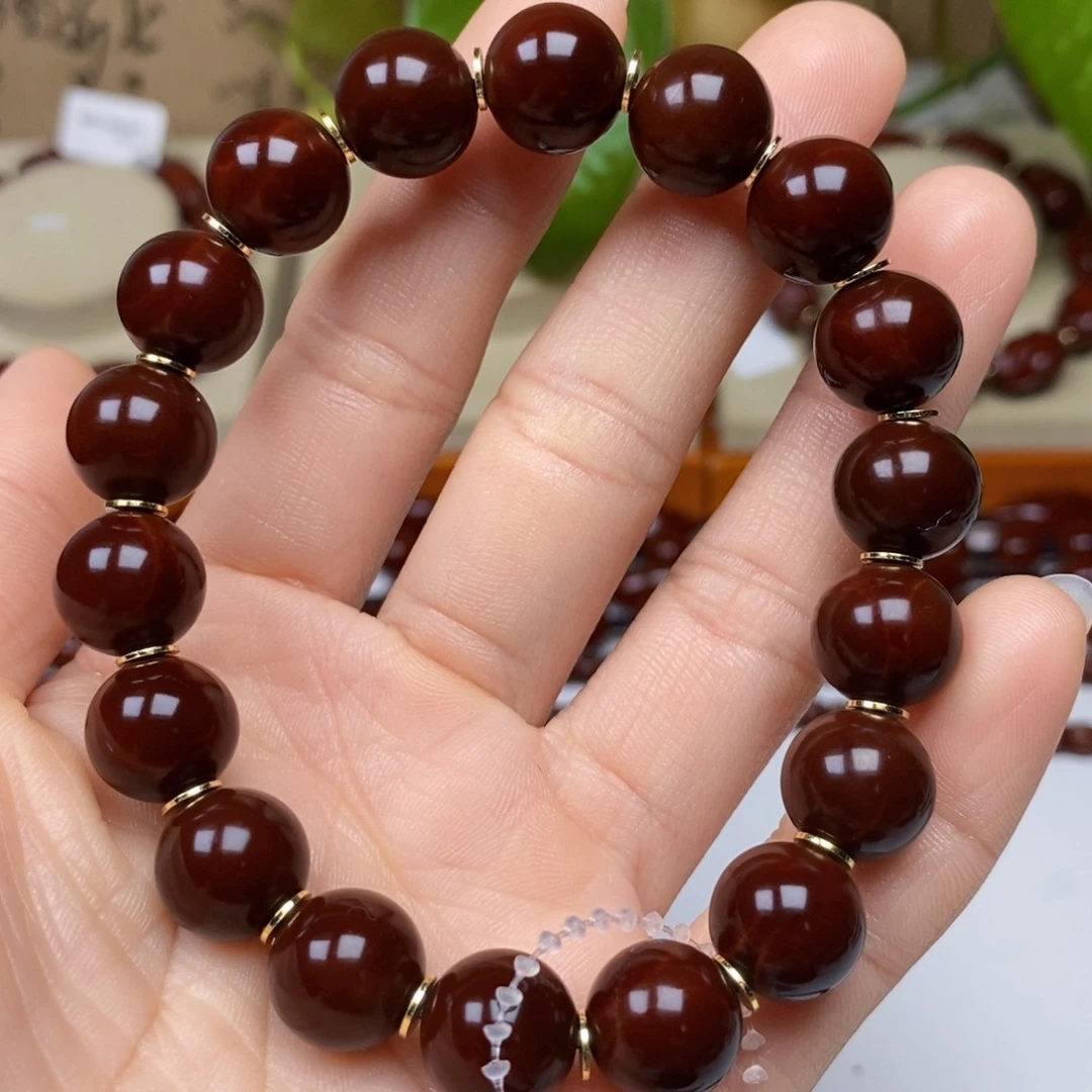 手串/手链橄榄核Y*Q包浆玉化