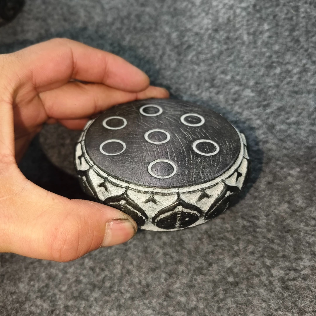 青石雕刻壶承杯垫（拍一发二）