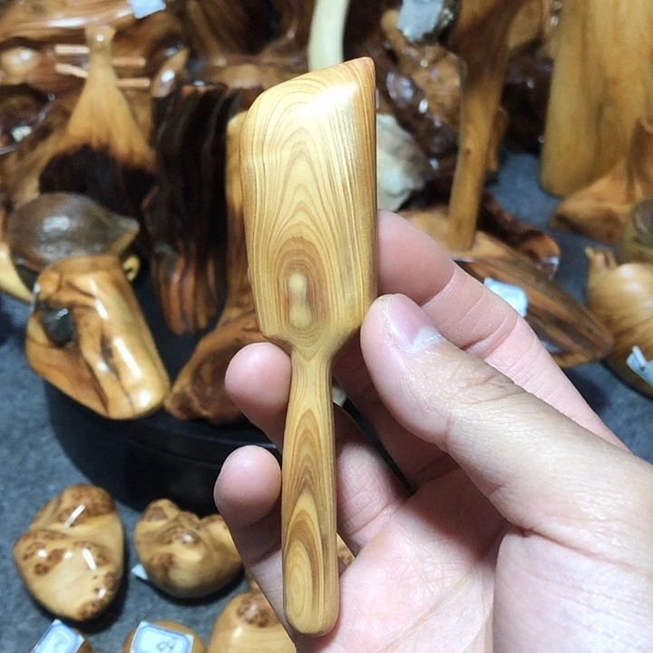 武***鱼柏木（崖柏）崖柏手把15