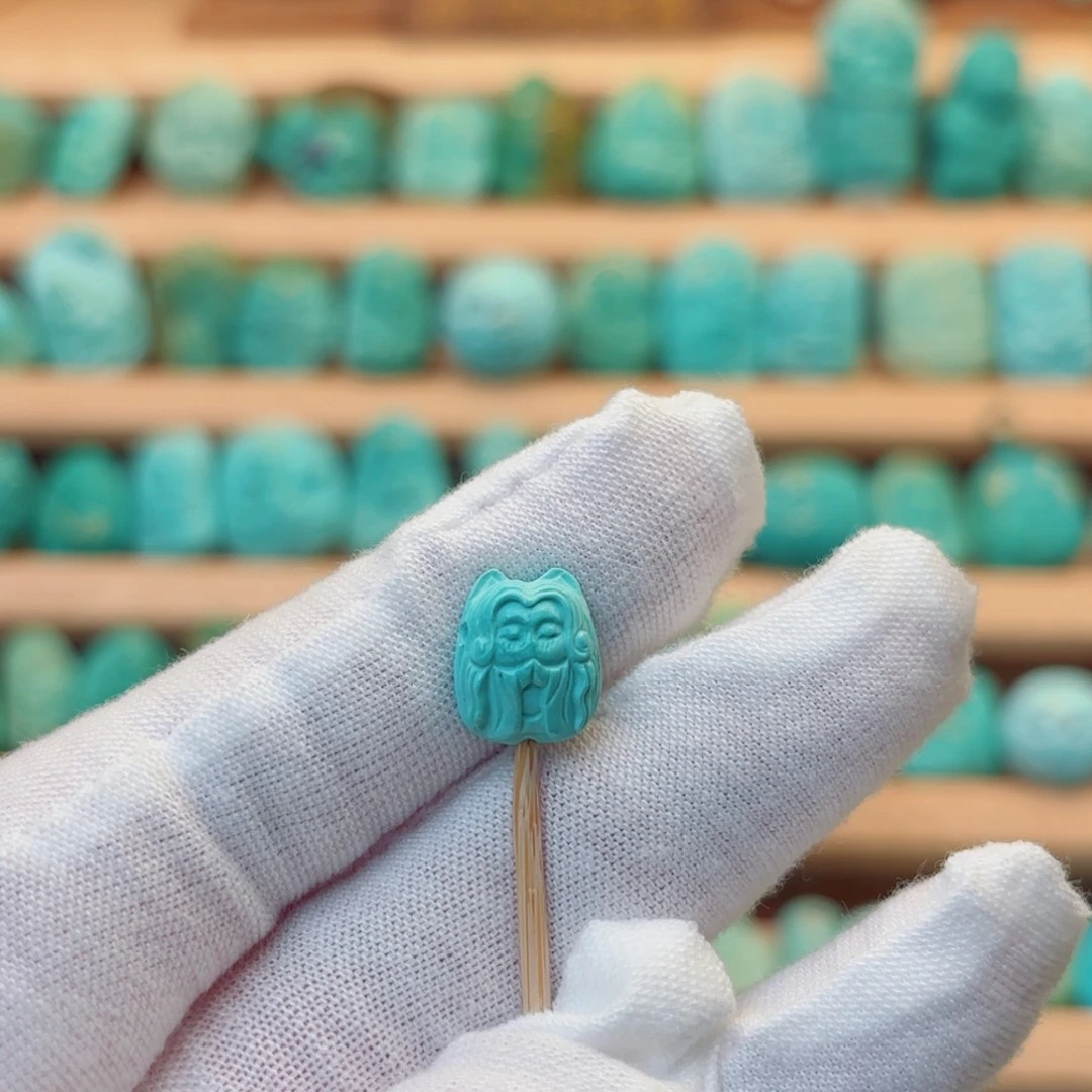 绿松石未镶嵌配饰