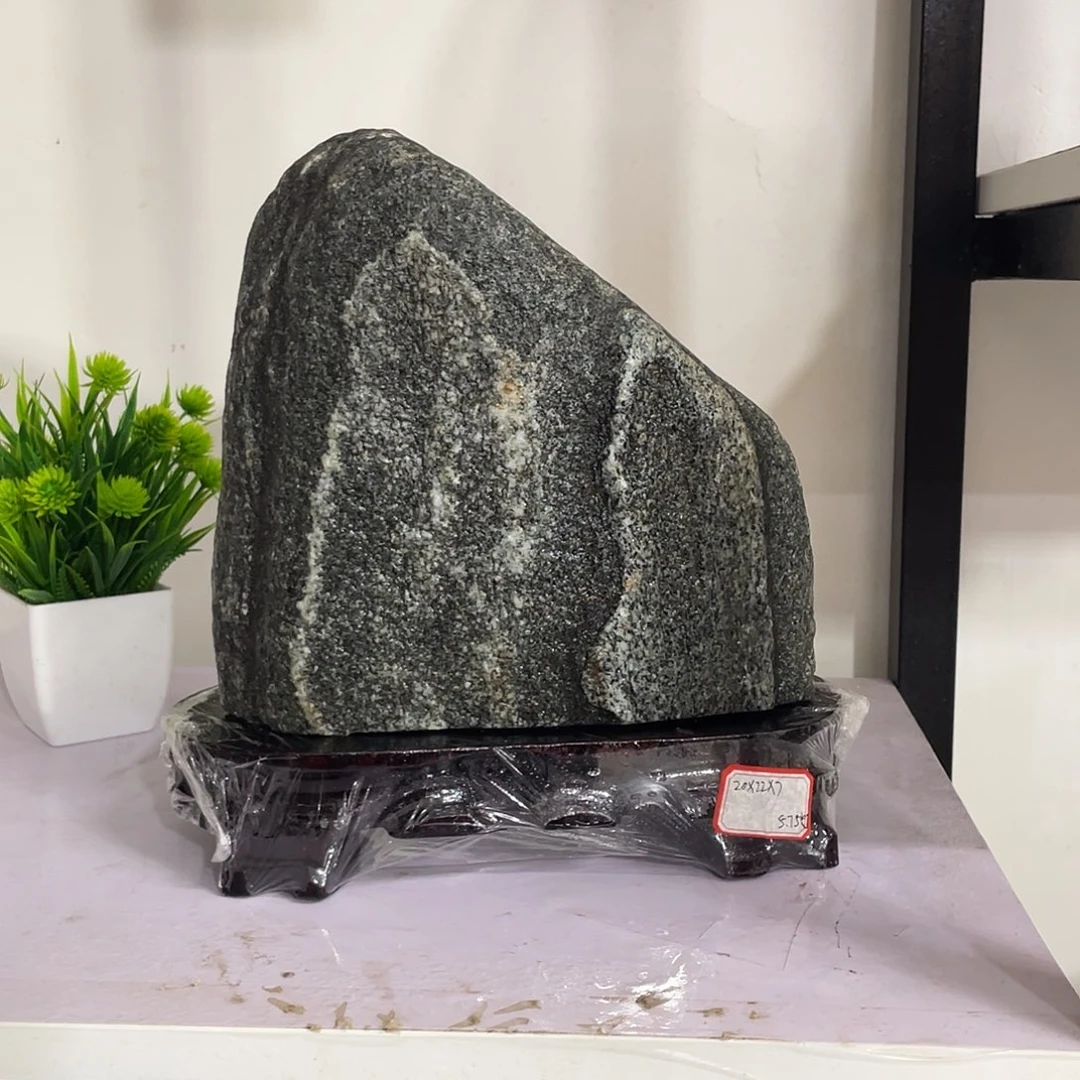 1***5石材靠山石平安石摆件