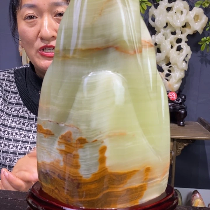 石材精品古青石摆件