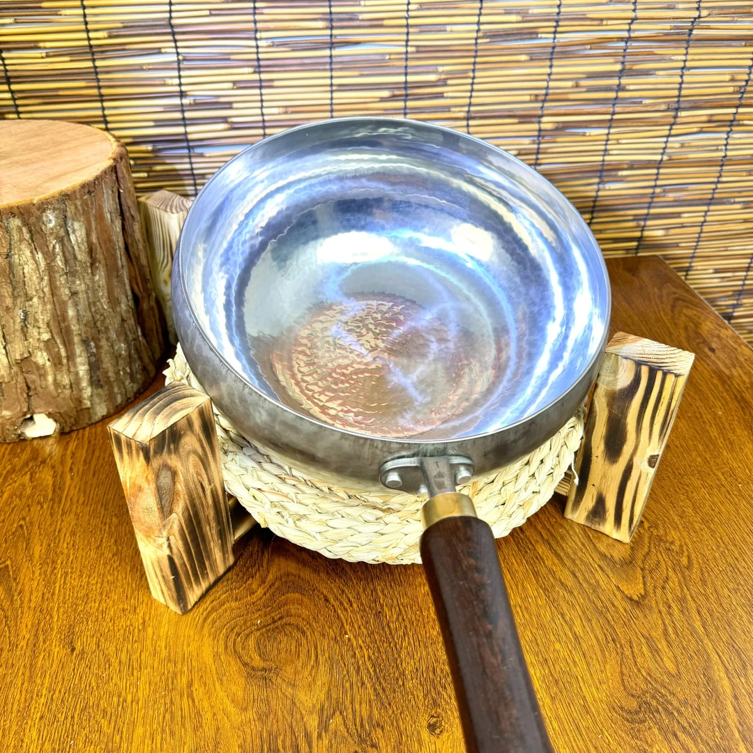 【纯钛手工大肚锅 】镜面 0涂层 不生锈 健康  不粘锅 正宗钛