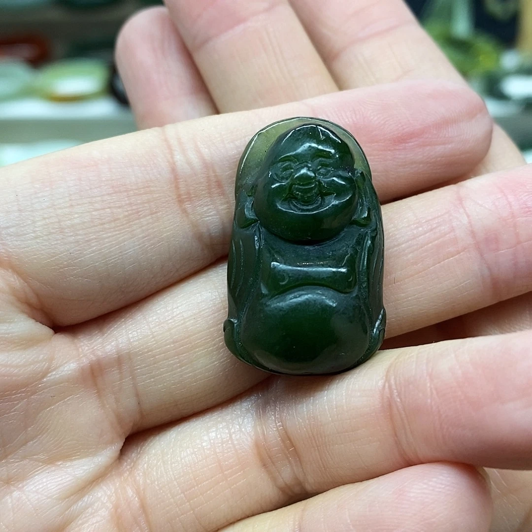 和田玉（碧玉）未镶嵌颈饰