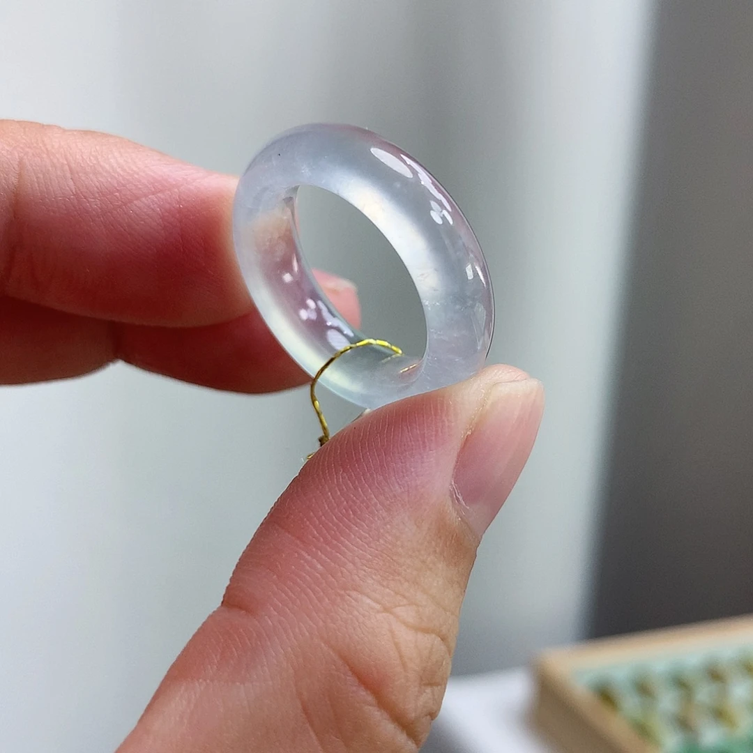 未镶嵌戒指翡翠1011圈