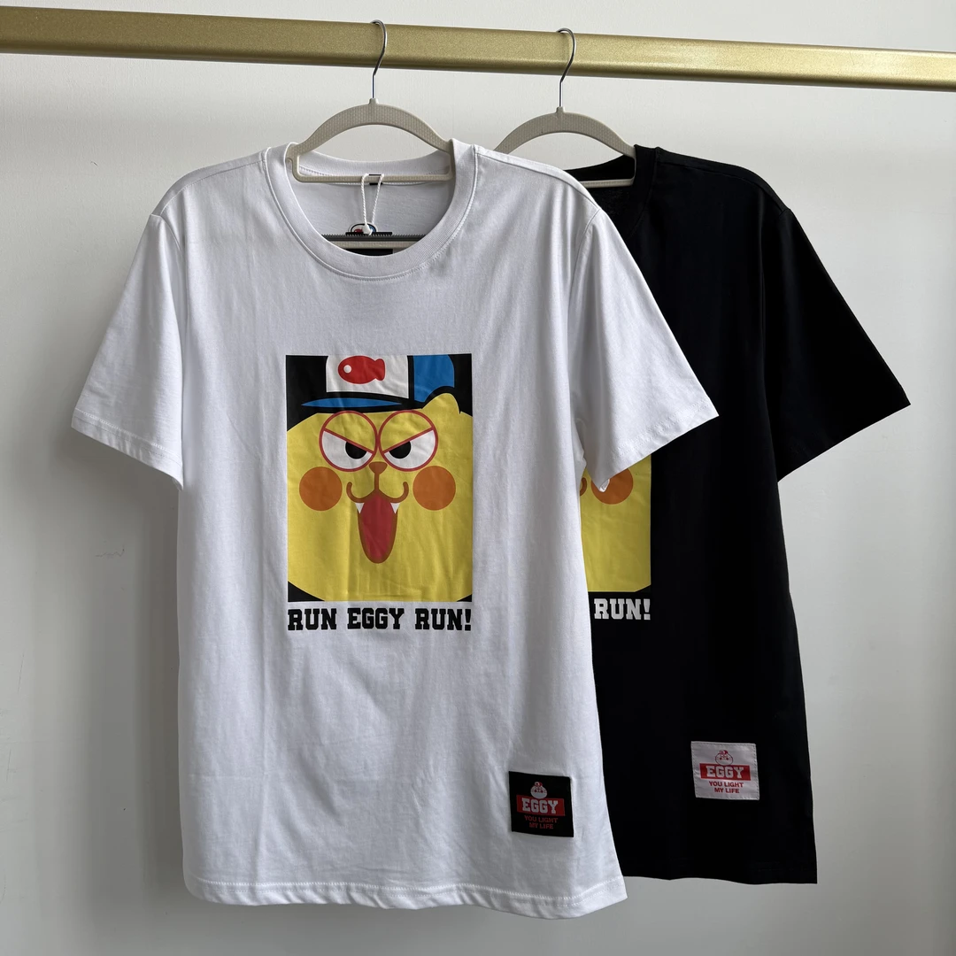 A53 男女同款蛋黄猫系列酷喵T恤