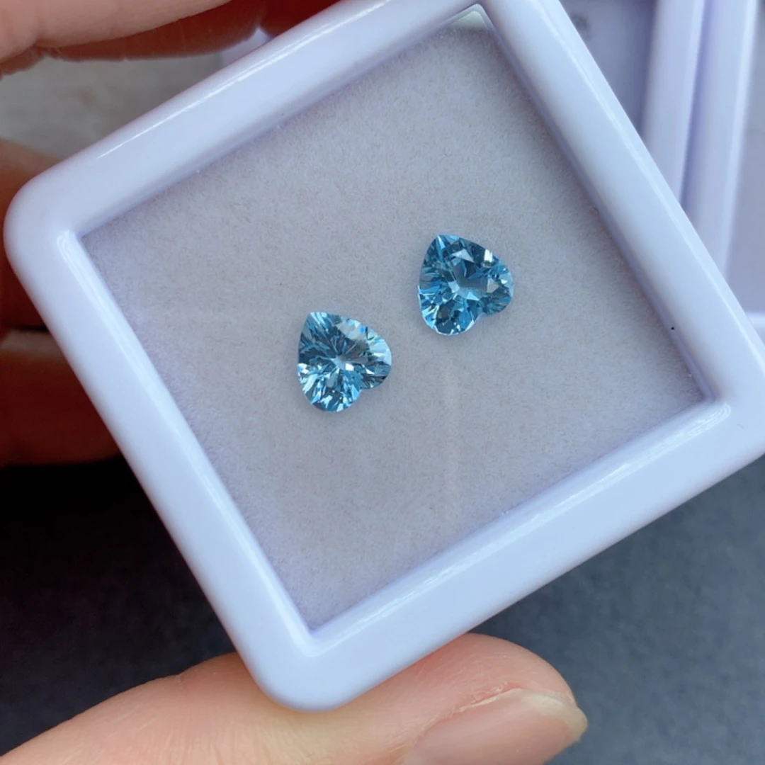 海蓝宝石笔搁未镶嵌1.77克拉裸石