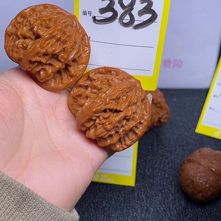 把件文玩核桃383/45.5虎头