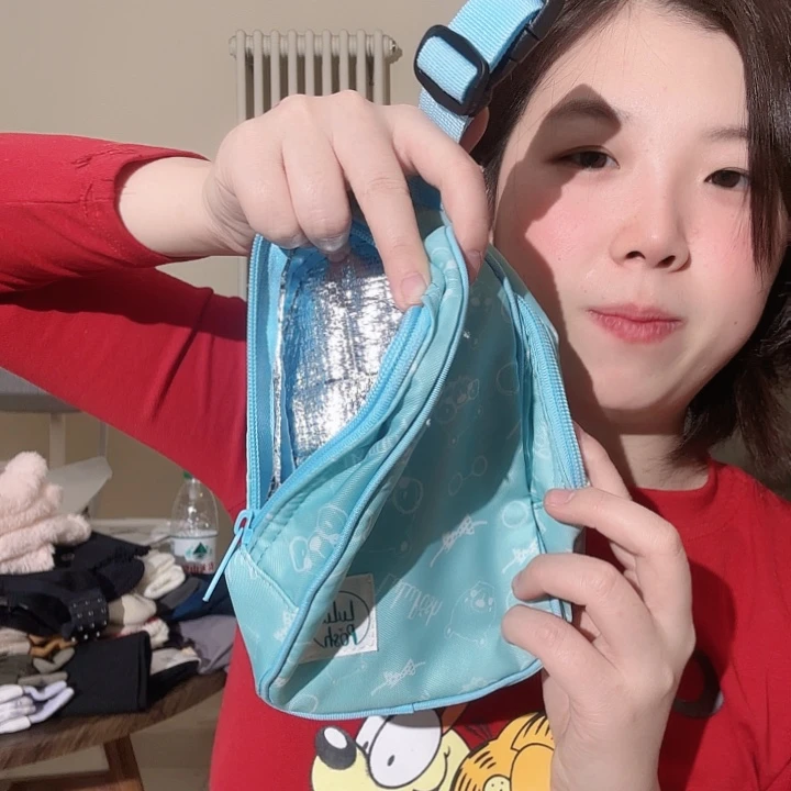 三醋酯纤维日本蓝色保温包福利