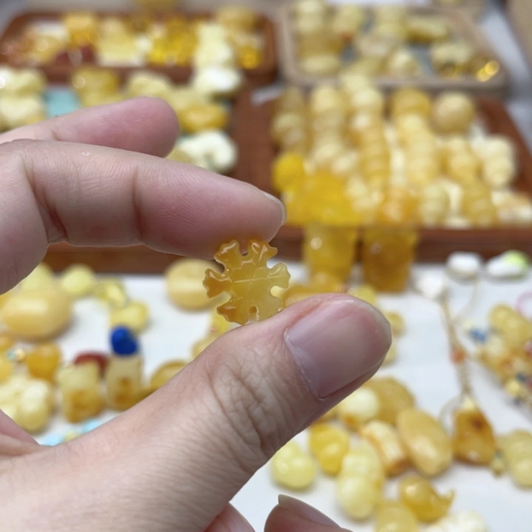 【闪购商品】未镶嵌蜜蜡裸石配饰
