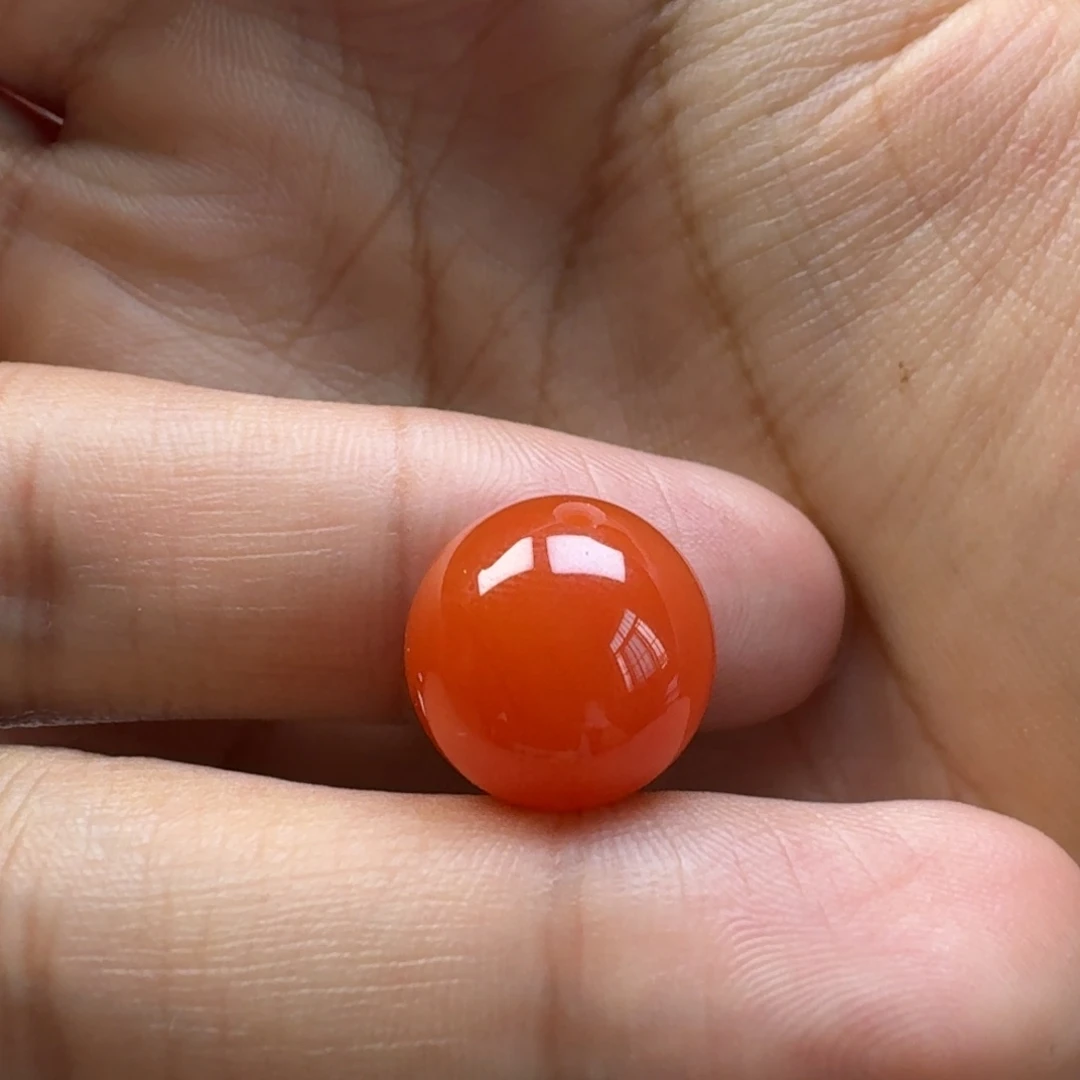 南红玛瑙圆珠13未镶嵌