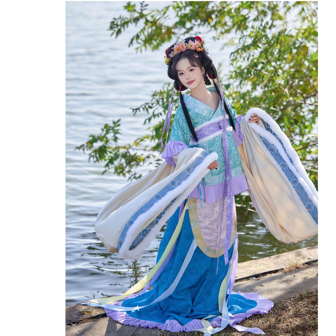 醉今朝 隋制【且听风吟】春秋隋朝贵族女子服饰 仙气汉服