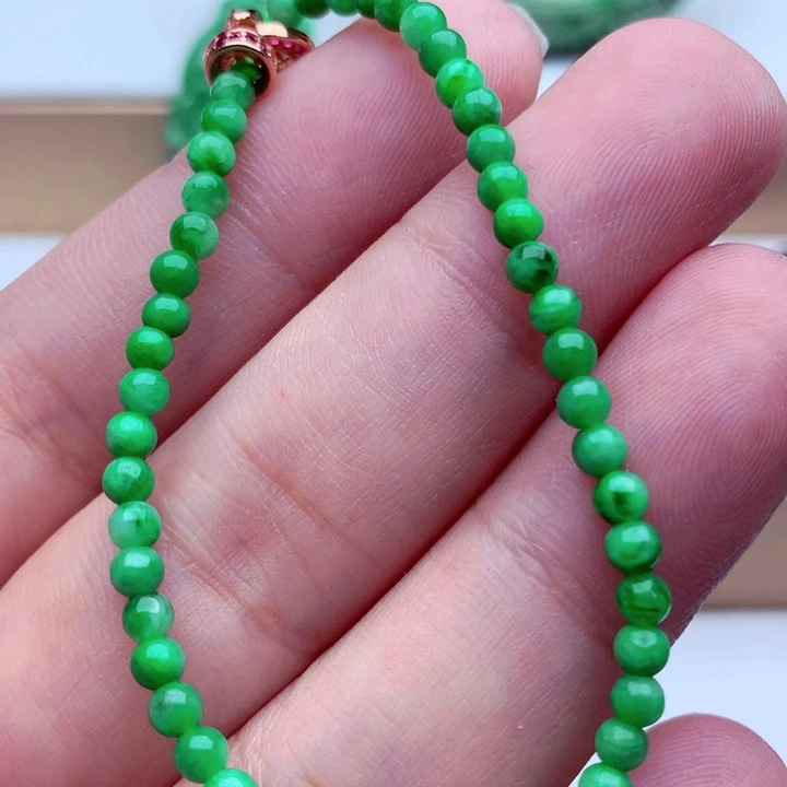 翡翠未镶嵌手链手串