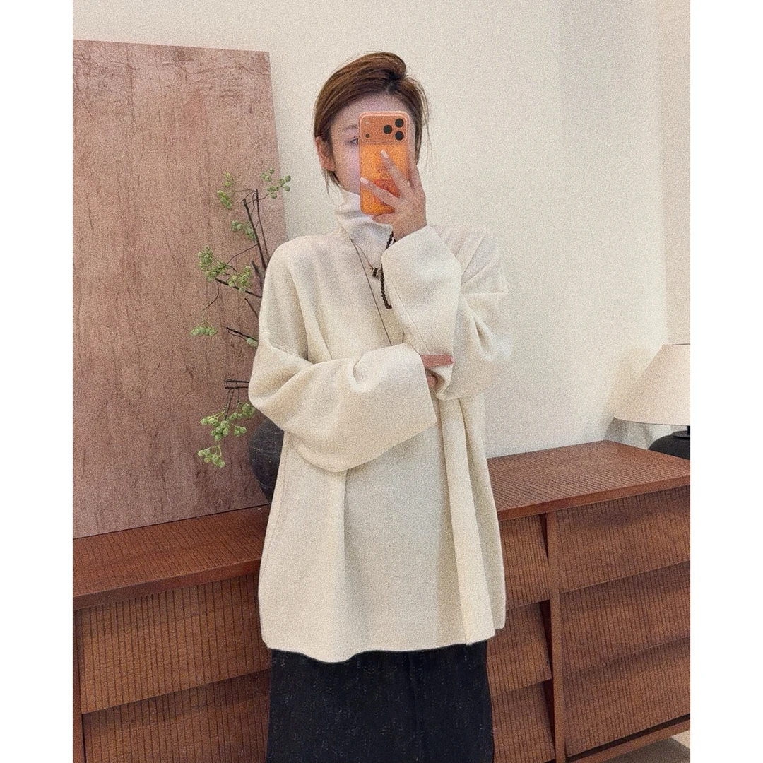 Az LongQuan 极致高领羊毛衫 2025季设计师时尚新款 hp101736