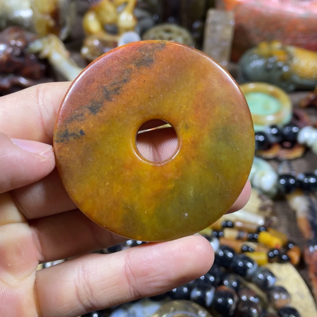 和田玉吊坠(不含链)未镶嵌