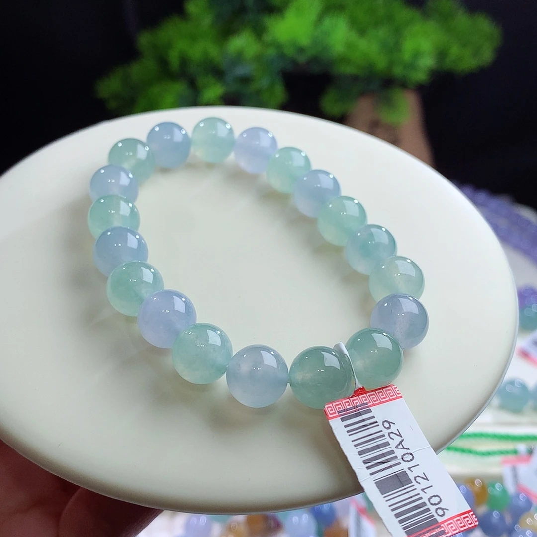 手串翡翠未镶嵌卡10mm