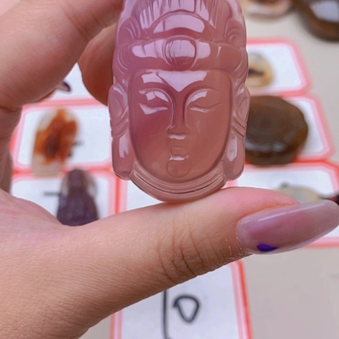 【闪购商品】玛瑙/玉髓未镶嵌珠宝半成品一*力