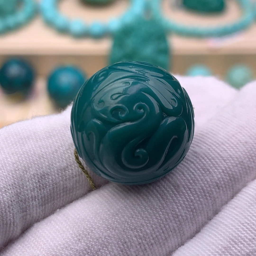 绿松石未镶嵌珠宝奇石20尺寸