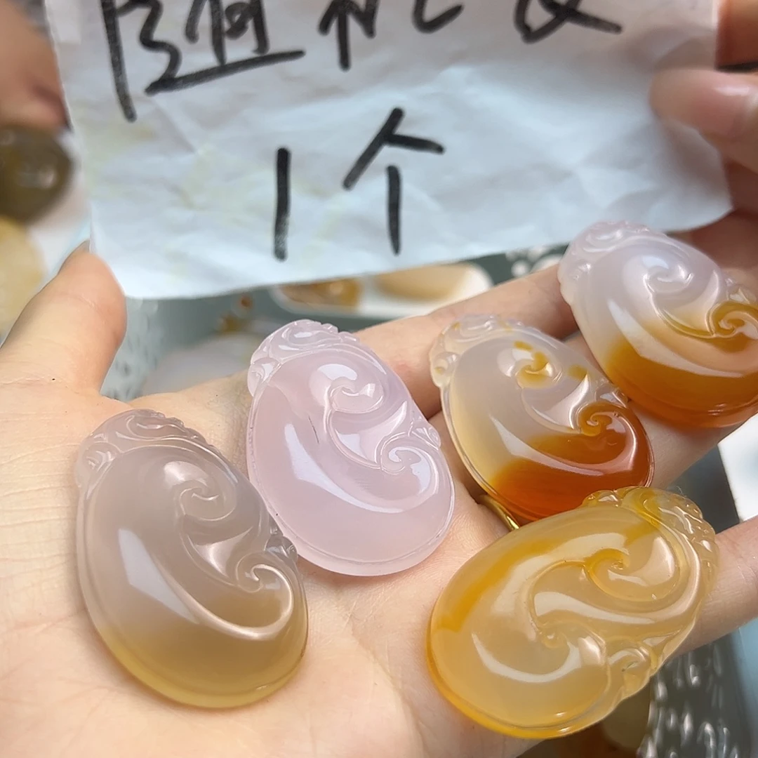 玛瑙/玉髓未镶嵌项链
