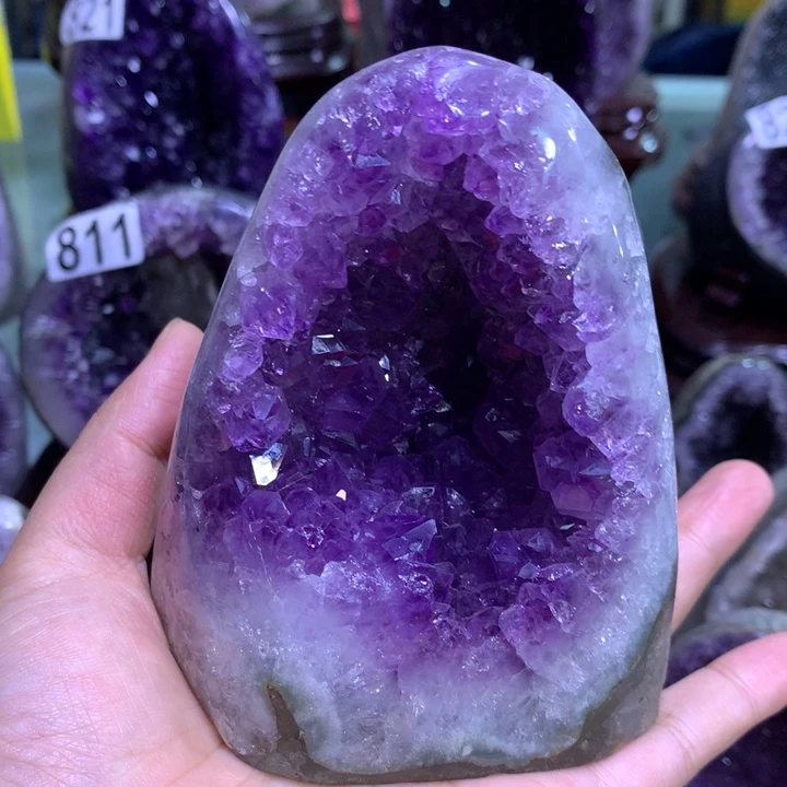 大型摆件（非配饰）紫晶未镶嵌