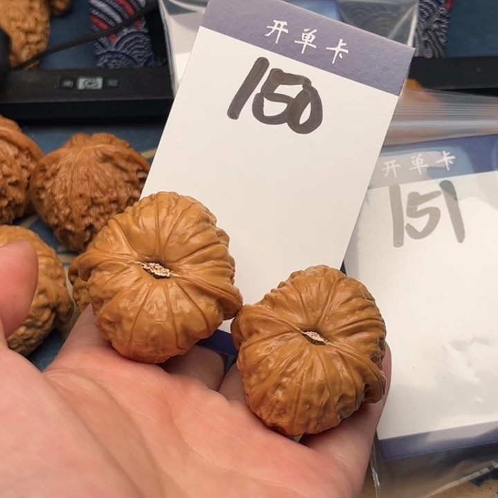 吊坠文玩核桃三**叔南瓜 39全品 150
