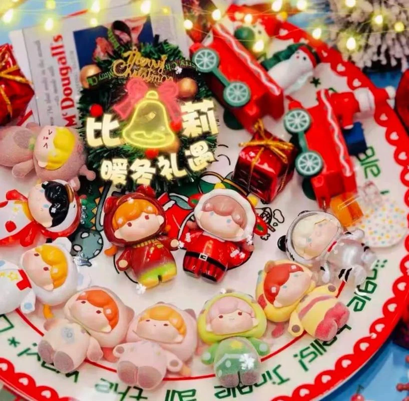 【拆盒】比莉的暖冬礼遇盲盒摆件 正品潮玩盲盒【拆盒】