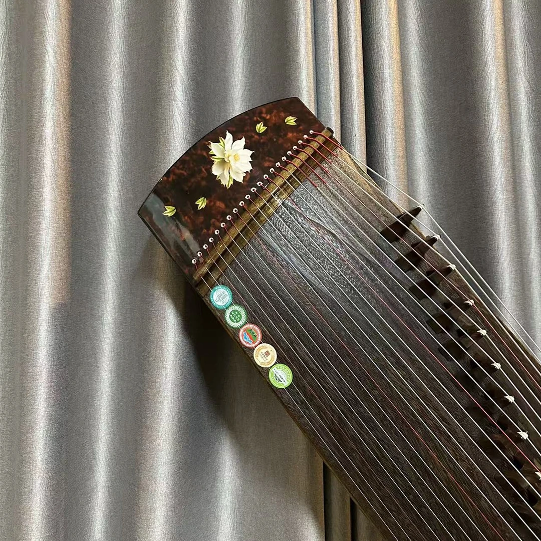 1米25金丝柚木半挖筝