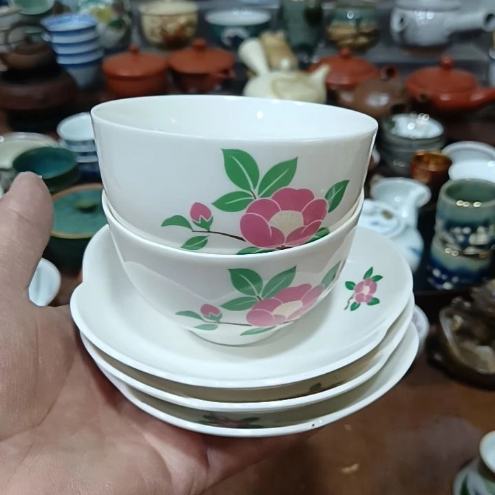 瓷片茶杯茶壶茶碗汤吞碟