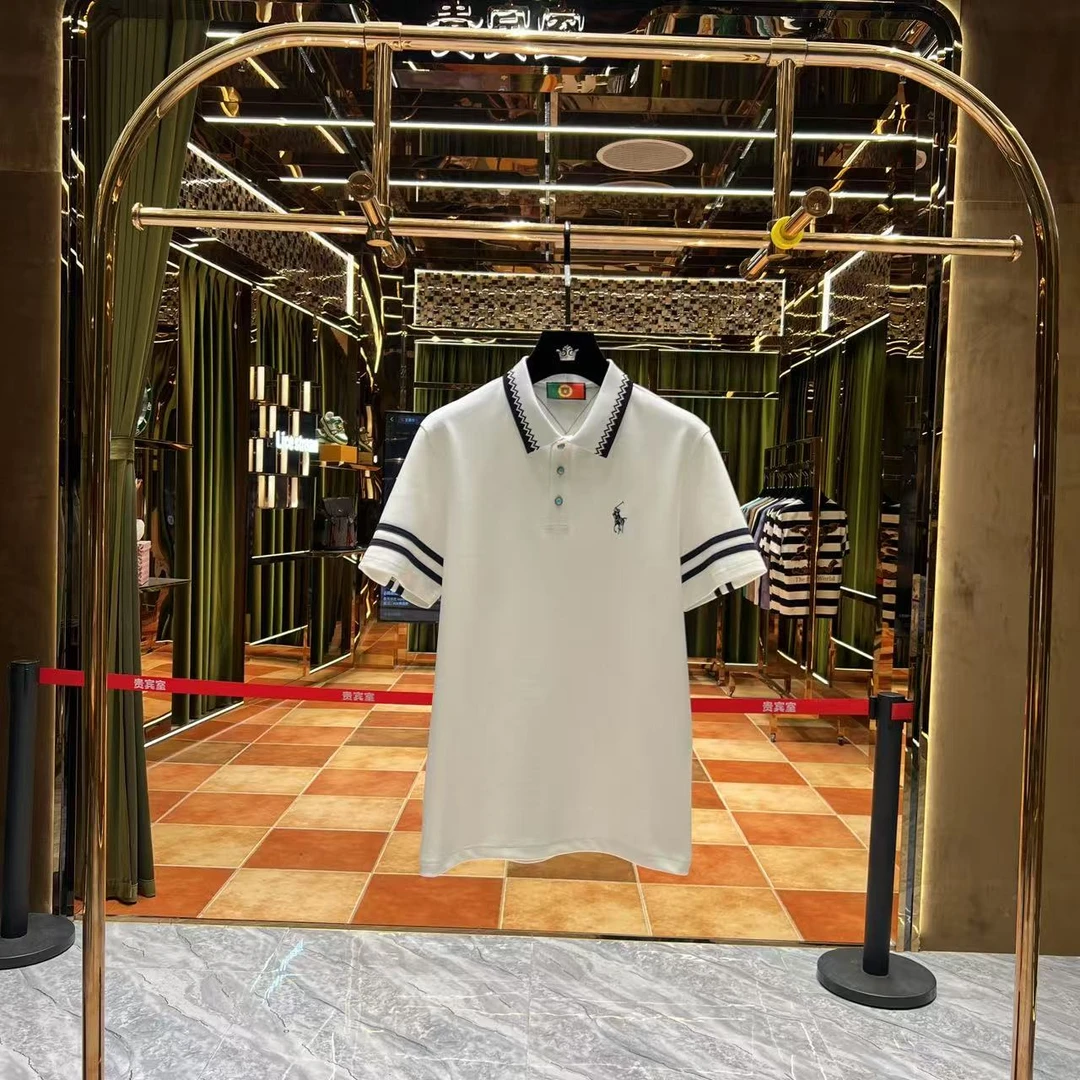 HK-DSX 欧式夏季新品高级感时尚百搭重工短袖25268