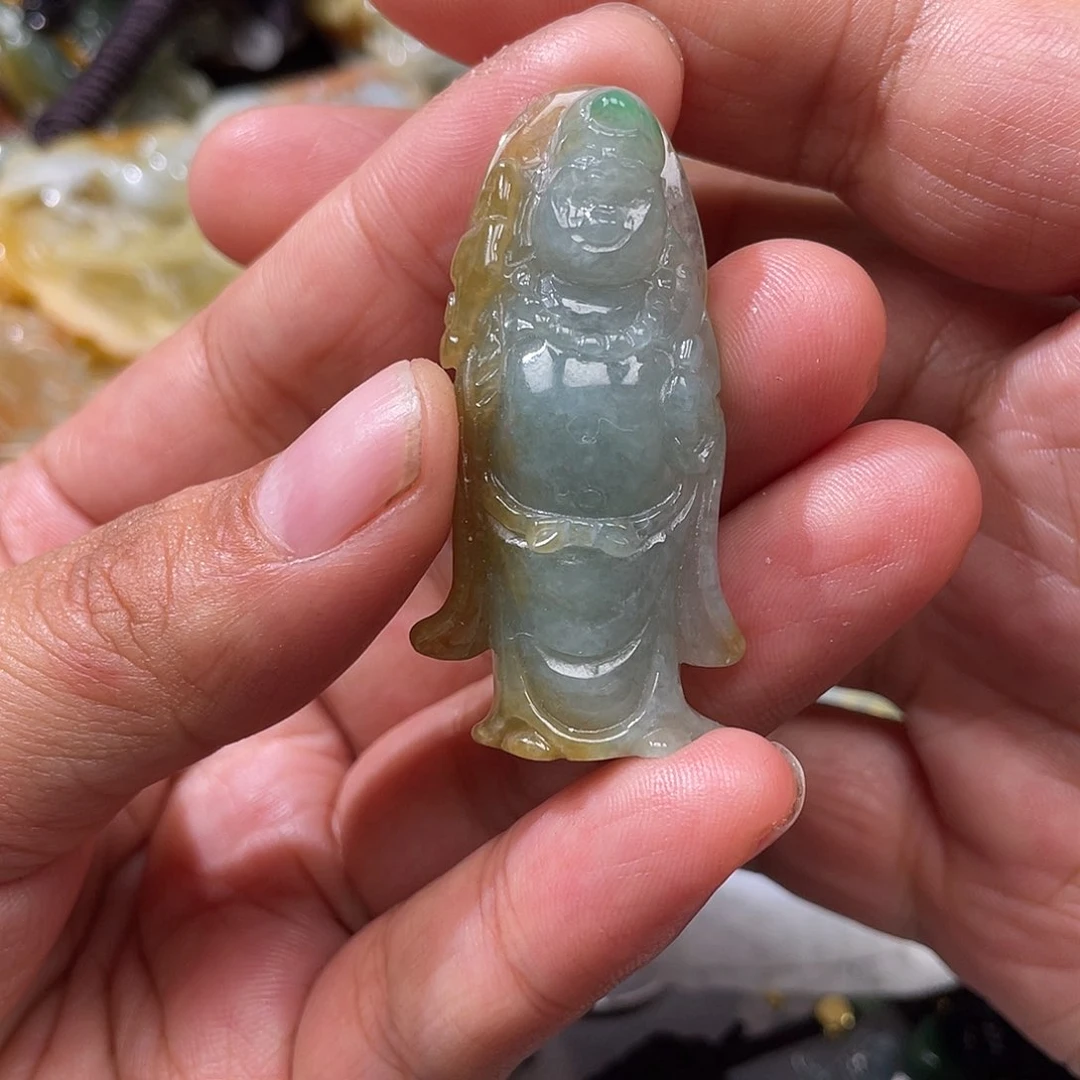 颈饰未镶嵌翡翠翡玉缘翡翠