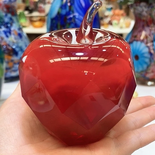 水晶苹果高10厘米