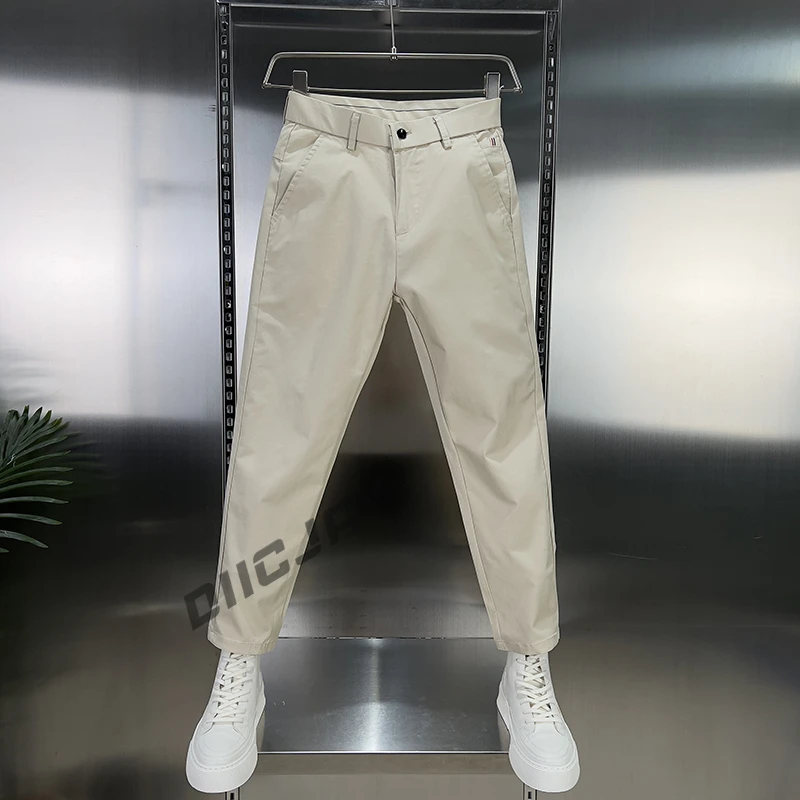 【九分裤】夏季新款休闲裤薄款男士时尚简约百搭舒适透气商务休闲