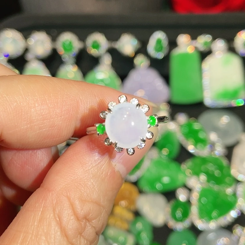 【闪购商品】未镶嵌戒指翡翠天然翡翠