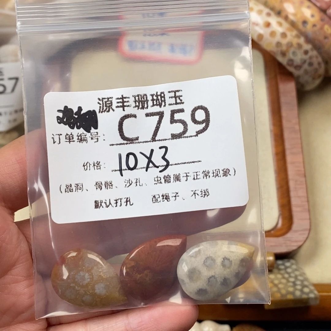 老***翅硅化玉未镶嵌颈饰