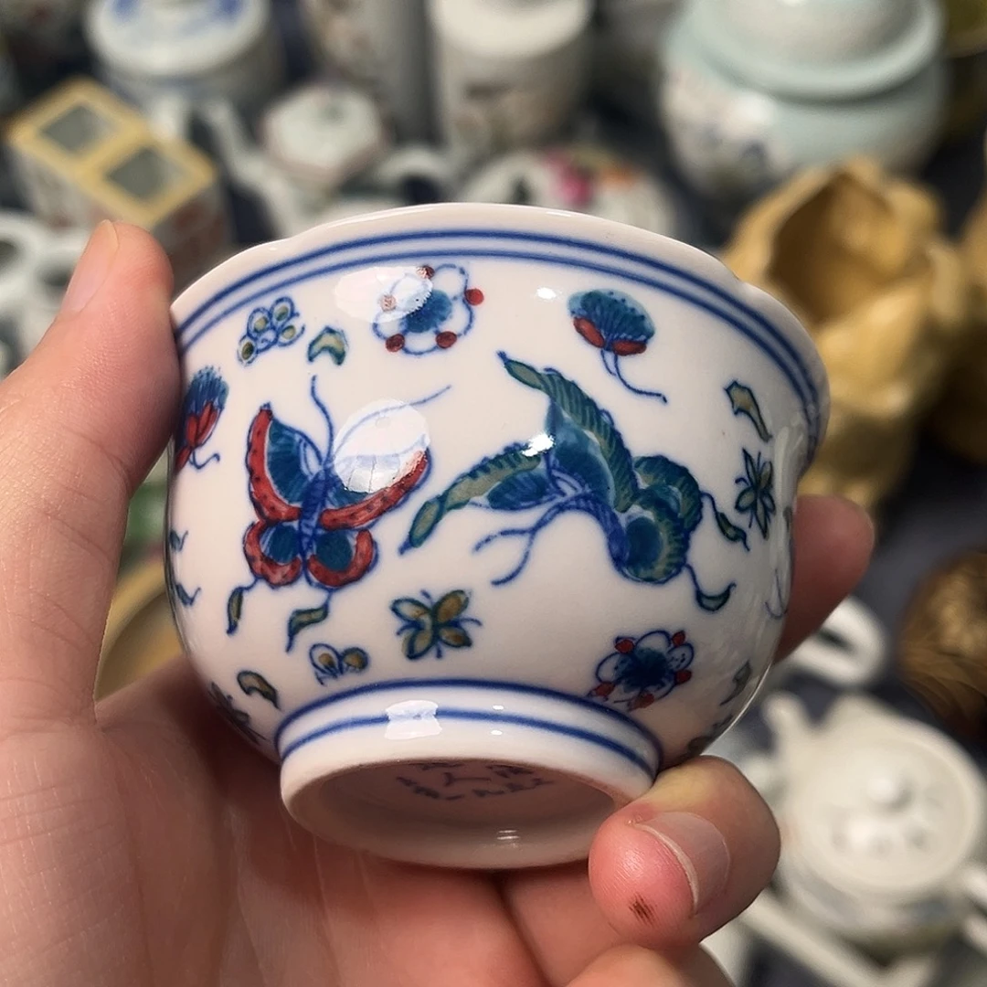 摆件景德镇陶瓷杯子