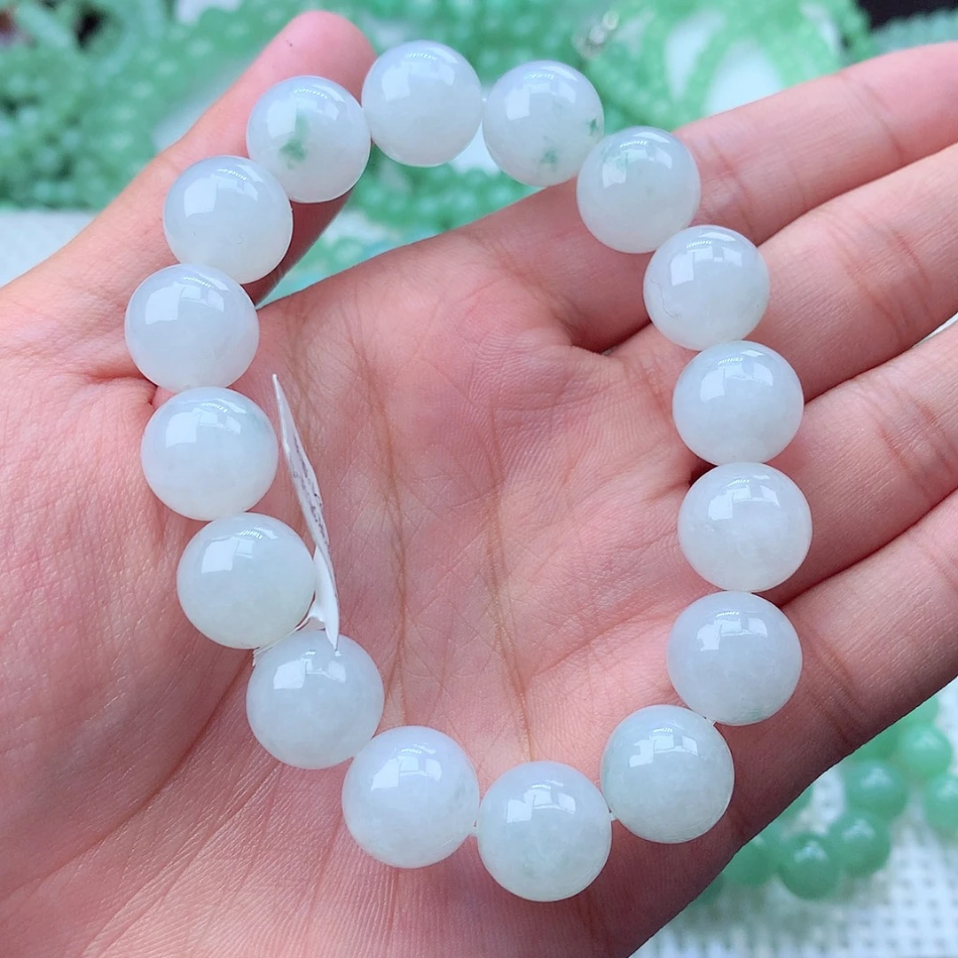 翡翠未镶嵌毛衣链