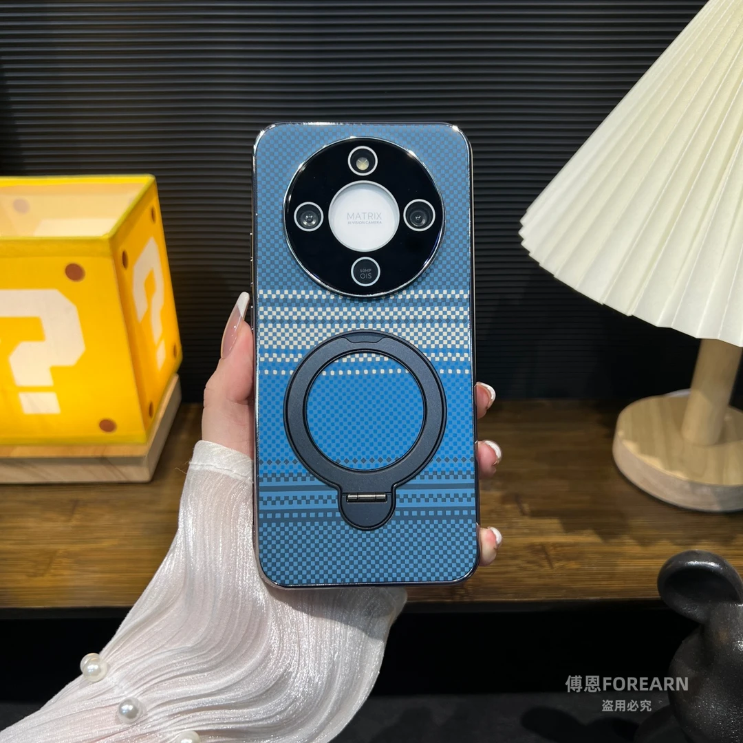 适用于荣耀x70手机壳新款honor x70保护套支架磁吸高端男女防摔款