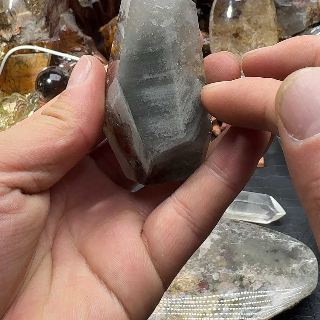 水晶未镶嵌珠宝半成品